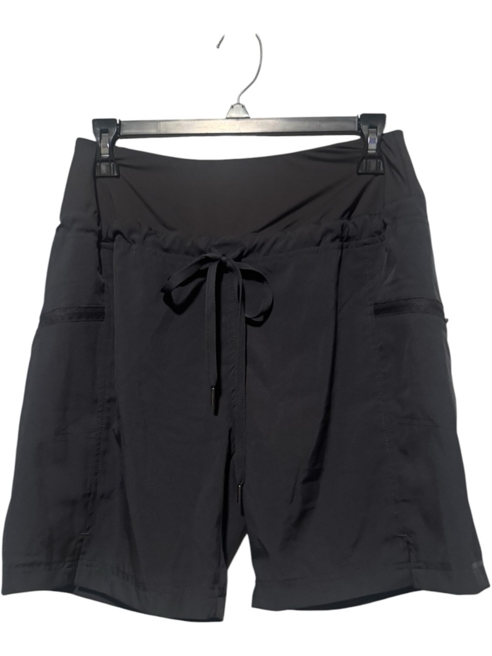 Women’s Black Drawstring Active Shorts
